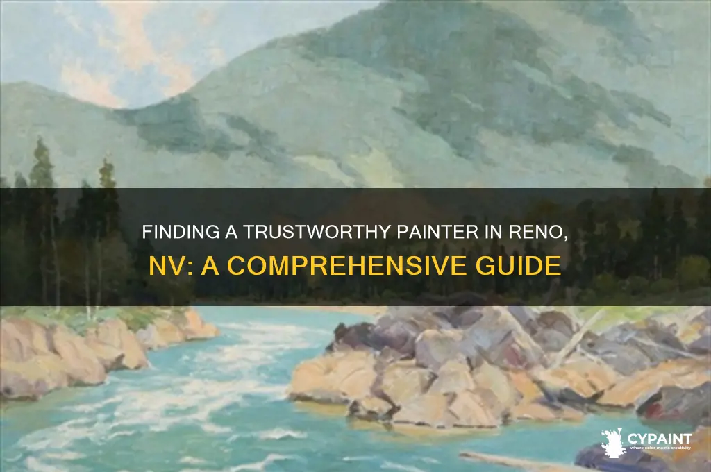 how to find reliable painter reno nv