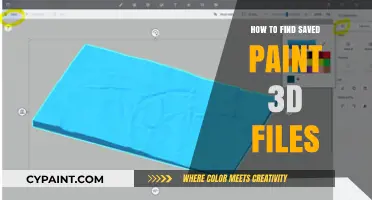 Locate Your Paint 3D Creations: Finding Saved Files Made Easy