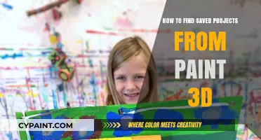 Locate Your Paint 3D Creations: Finding Saved Projects Made Easy