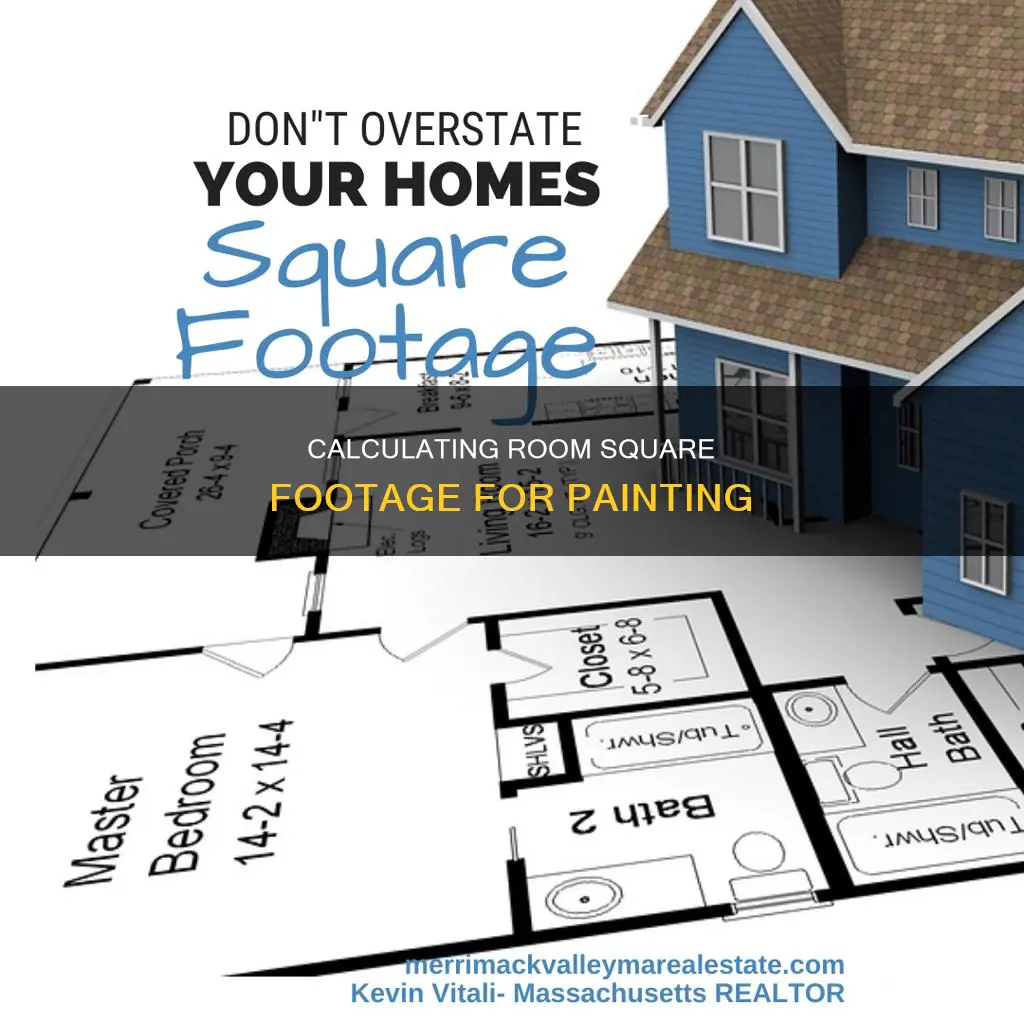 how to find square feet of room for painting