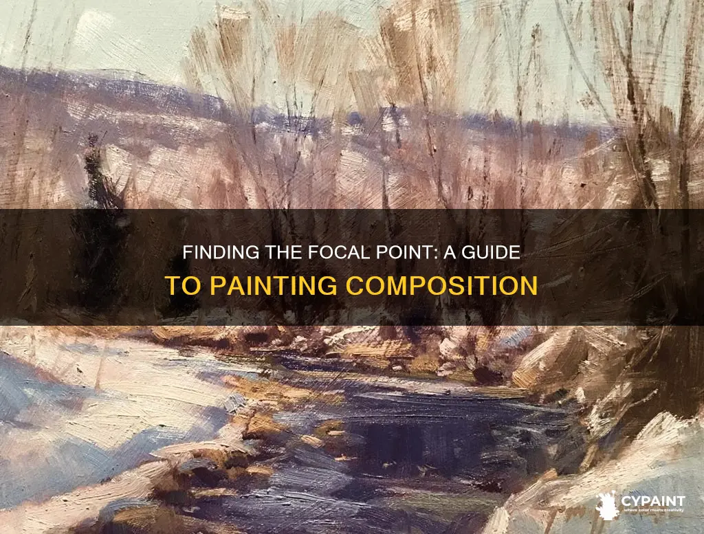 how to find the focal point in a painting