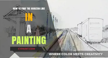 Finding the Horizon Line in Artworks