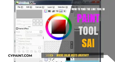 Locate Paint Tool SAI's Line Tool: A Quick Guide