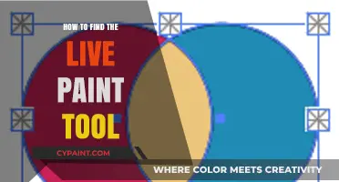 Mastering Adobe Illustrator: Locating the Live Paint Tool Effortlessly