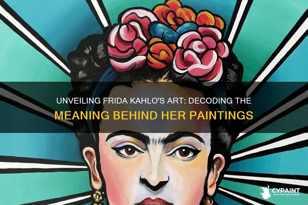 how to find the meaning of different frida kahlo paintings