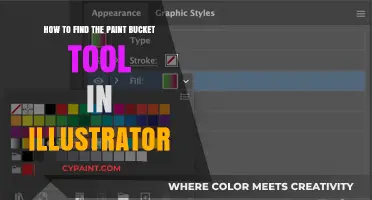 Illustrator's Paint Bucket Tool: Where to Find It