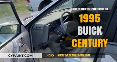 Locate Your 1995 Buick Century Paint Code Easily: A Guide
