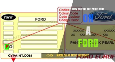 Ford Paint Code: Finding the Perfect Color Match