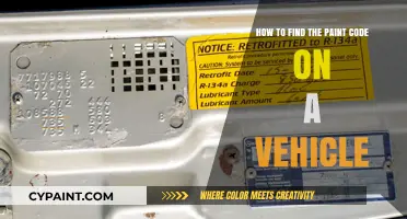 Find Your Car's Paint Code: Quick and Easy Guide