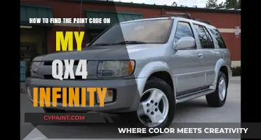Locate Your Infiniti QX4 Paint Code: A Quick Guide