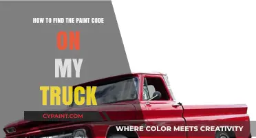 Finding Your Truck's Paint Code: A Step-by-Step Guide