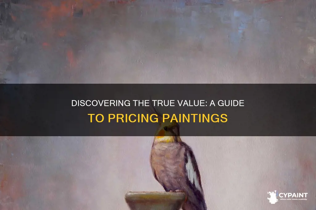 how to find the price of a painting