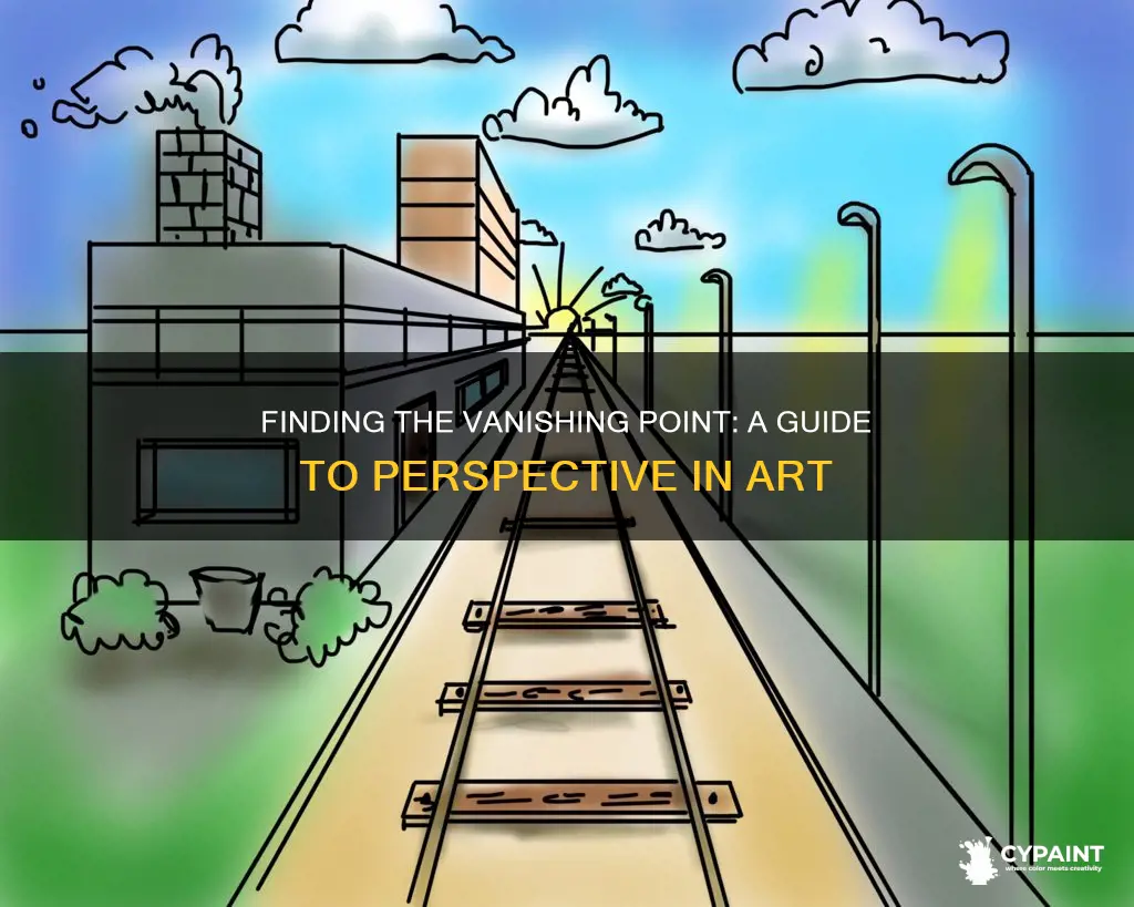 how to find the vanishing point in a painting