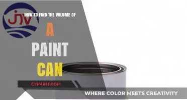 Calculating Paint Can Volume: A Simple Guide