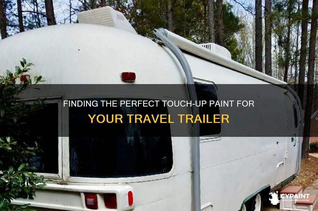 how to find touch up paint for a travel trailer