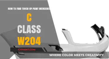 Mercedes C-Class W204 Touch-Up Paint: Easy DIY Guide