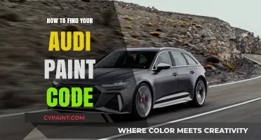 Locate Your Audi's Paint Code: A Quick and Easy Guide