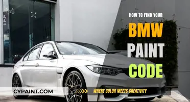 Locate Your BMW Paint Code: A Quick and Easy Guide