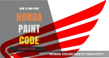Locate Your Honda Paint Code: A Quick and Easy Guide
