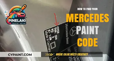 Locate Your Mercedes Paint Code: A Step-by-Step Guide