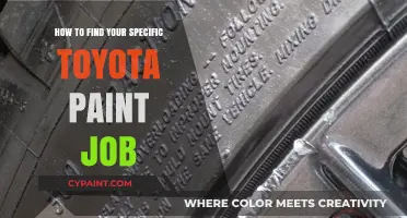 Discover Your Toyota's Unique Paint Code: A Step-by-Step Guide