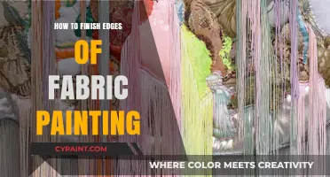 Mastering Fabric Painting: Techniques for Perfectly Finished Edges