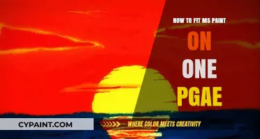 Mastering MS Paint: Tips to Fit Your Art on One Page