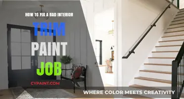 Reviving a Bad Interior Trim Paint Job