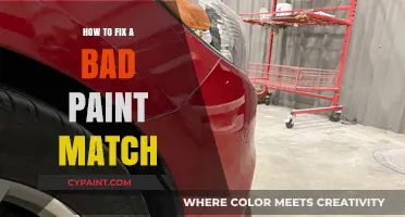 Perfecting Your Paint Job: Expert Tips to Fix a Bad Match