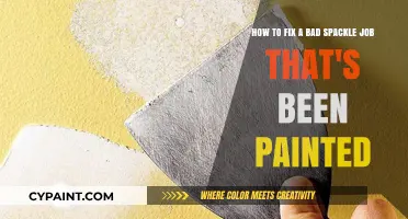 Repairing Painted Spackle Mistakes: A Step-by-Step Guide to Seamless Walls