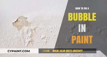 Quick Fix: Removing Unwanted Paint Bubbles Like a Pro