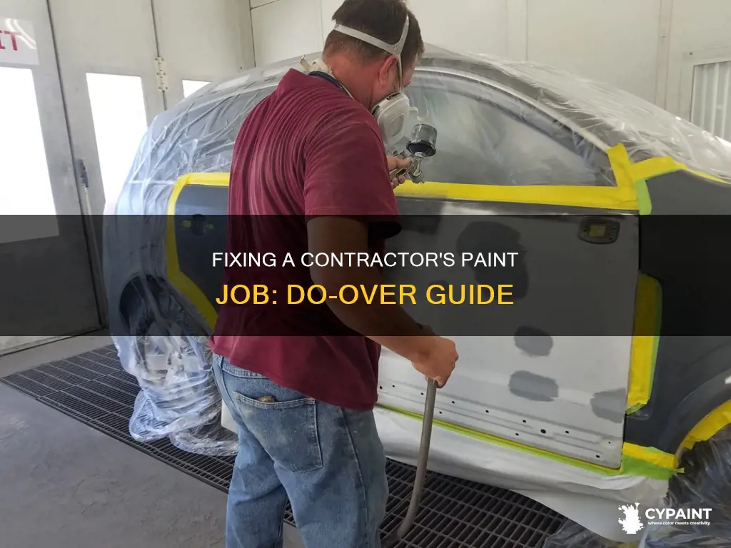 how to fix a contractor