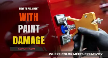 Fixing Dents with Paint Damage: A Step-by-Step Repair Guide