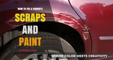 Easy Fender Repair: Scrapes and Paint Fixes