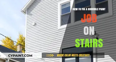 Staircase Nightmare: Fixing a Paint Job Gone Wrong