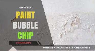 Fixing Paint Bubble Chips: A Step-by-Step Repair Guide