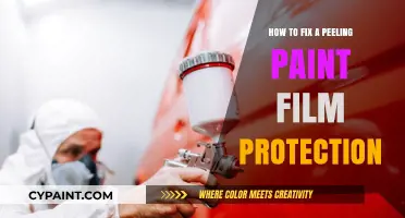 Effective Solutions to Repair Peeling Paint Film Protection Easily