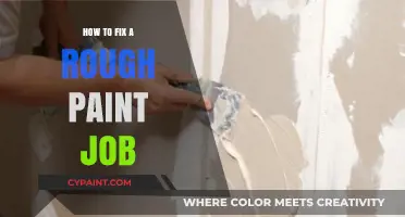 Smooth Out Imperfections: Expert Tips to Fix a Rough Paint Job