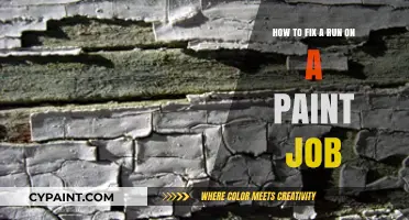 Easy Ways to Fix Runs in Your Paint Job
