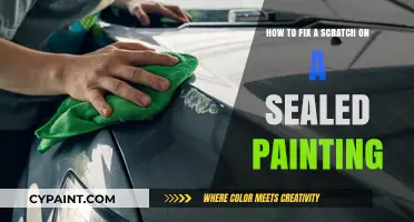 Repair Scratches on Sealed Paintings: Quick and Easy Guide