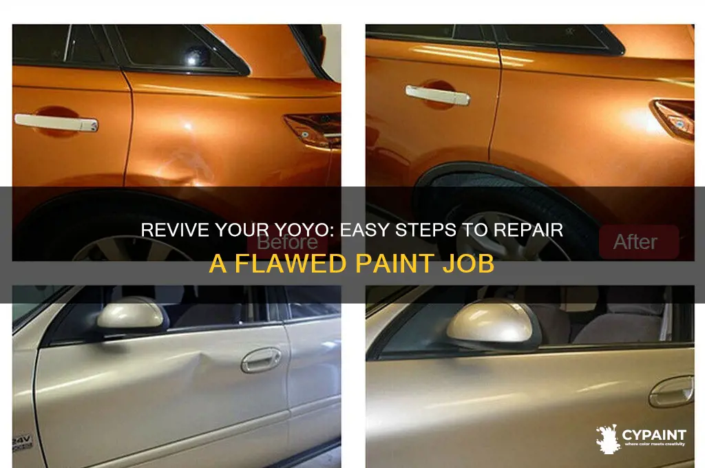 how to fix a yoyo paint job