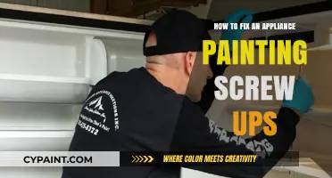 Fix Appliance Painting Mistakes: Easy Solutions for Flawless Repairs