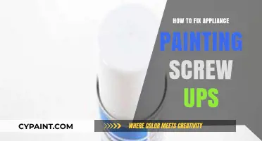 Fixing Appliance Paint Mistakes: Easy Solutions for DIY Disasters