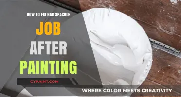 Repairing Painted Spackle Mistakes: A Step-by-Step Fix Guide
