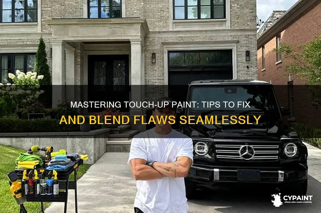 how to fix bad touch up paint