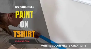 Quick Fixes for Bleeding Paint on Your Favorite T-Shirt