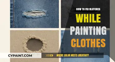 Fix Blotches Like a Pro: Painting Clothes Tips and Tricks