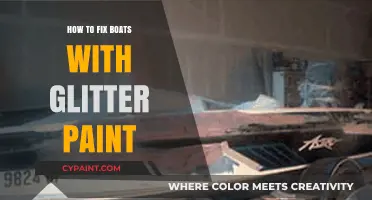 Sparkle and Shine: Repairing Boats with Glitter Paint Techniques