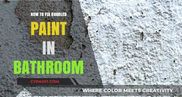 Fix Bubbled Bathroom Paint: Easy DIY Repair Guide for Smooth Walls