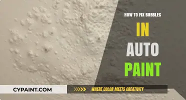 Fixing Auto Paint Bubbles: Step-by-Step Guide for Smooth Finishes
